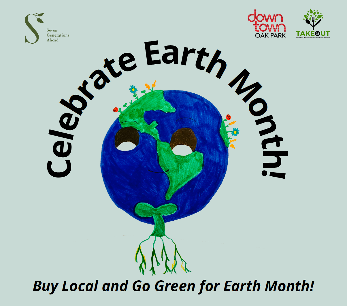 earth month poster screen shot